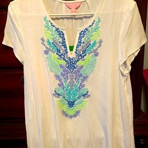 Lilly Pulitzer sea Ave top